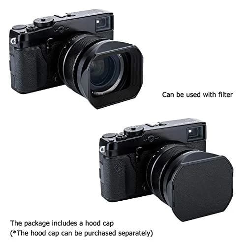 JJC Metal Lens Hood Shade for Fujifilm XF 23mm F1.4 R & XF 56mm F1.2 R Lenses | Bayonet Mount, Blocks Stray Light thumbnail 3