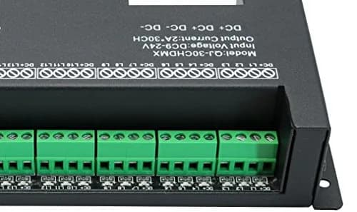 AMKI DMX 512 LED Decoder Controller for RGB Tape Strip Light Dimmer Driver 30 Channel | Stage Lighting Control thumbnail 1