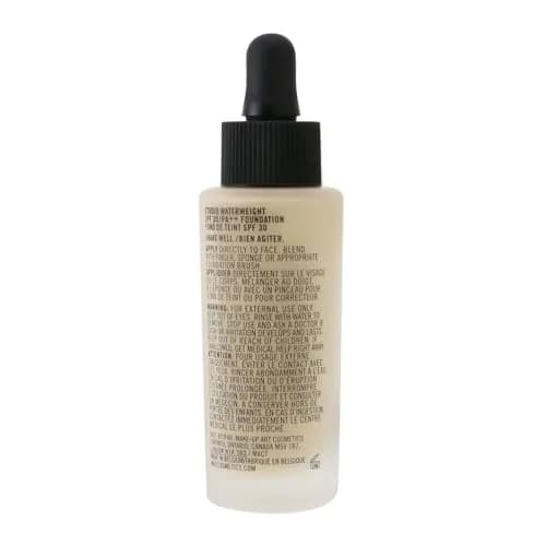 MAC Studio Waterweight SPF 30 Foundation Drops NC42 30ml (1.01 Fl Oz) | Dermatologist Tested for All Skin Types thumbnail 4