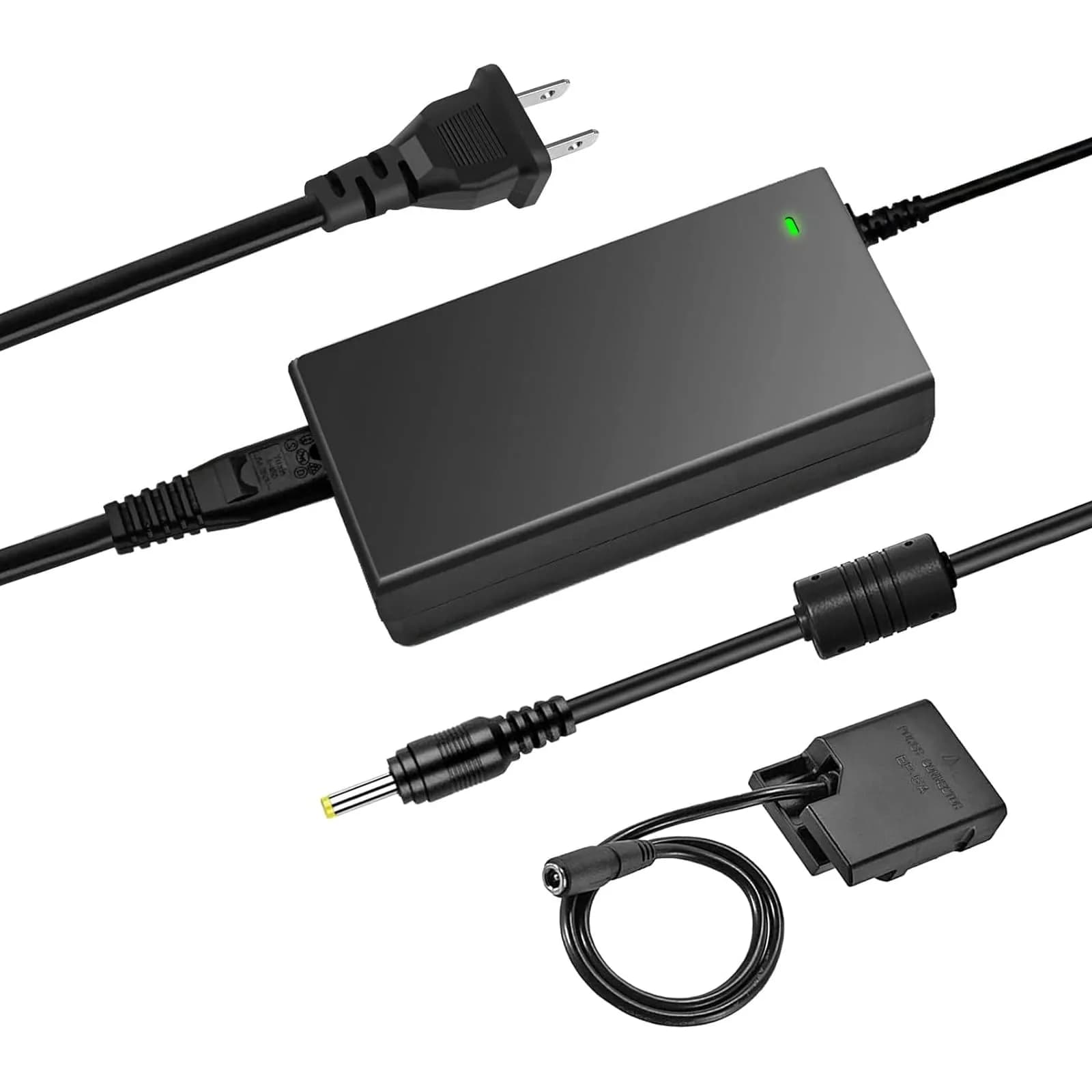 TKDY EN-EL14 Dummy Battery EH-5 Power Adapter EP-5A DC Coupler for Nikon D5600 D5500 D5300 D5200 D5100 D3100 D3200 D3300 D3400 Df P7000 P7100 P7700 P7800 Cameras | Continuous Power for Studio Photography - main product image