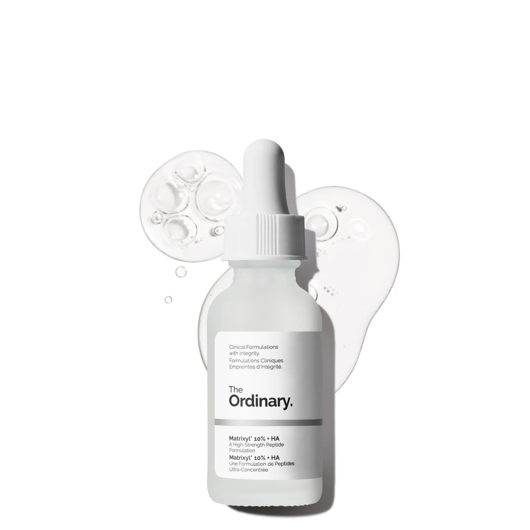The Ordinary Matrixyl 10% + Hyaluronic Acid Serum 30ml (1 Fl Oz) | Targets Fine Lines & Wrinkles - main product image