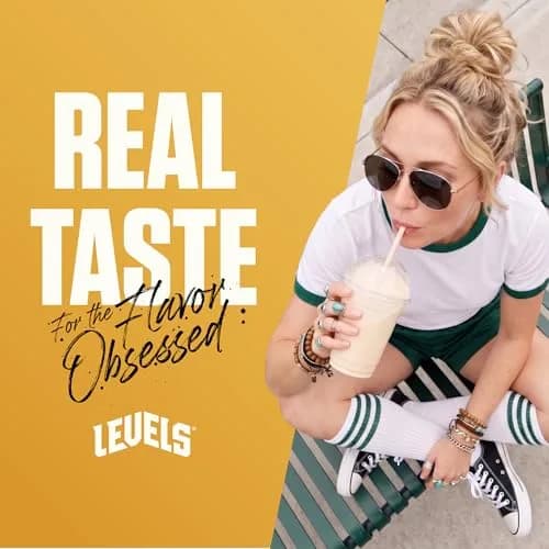 Levels Nutrition Grass Fed Whey Protein Powder Vanilla Bean 0.91 kg (2 lb) | 24g Protein Per Scoop, Clean Ingredients thumbnail 4
