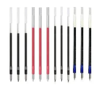 uni Jetstream Ballpoint Multi Pen Refills 0.5mm | Extra Fine Point, 4 Color Set, 12 Refills thumbnail 2