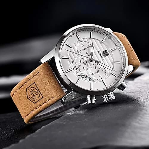 BENYAR Men's Analog Quartz Chronograph Watch 44mm (1.73 inch) | Water Resistant 3ATM thumbnail 5