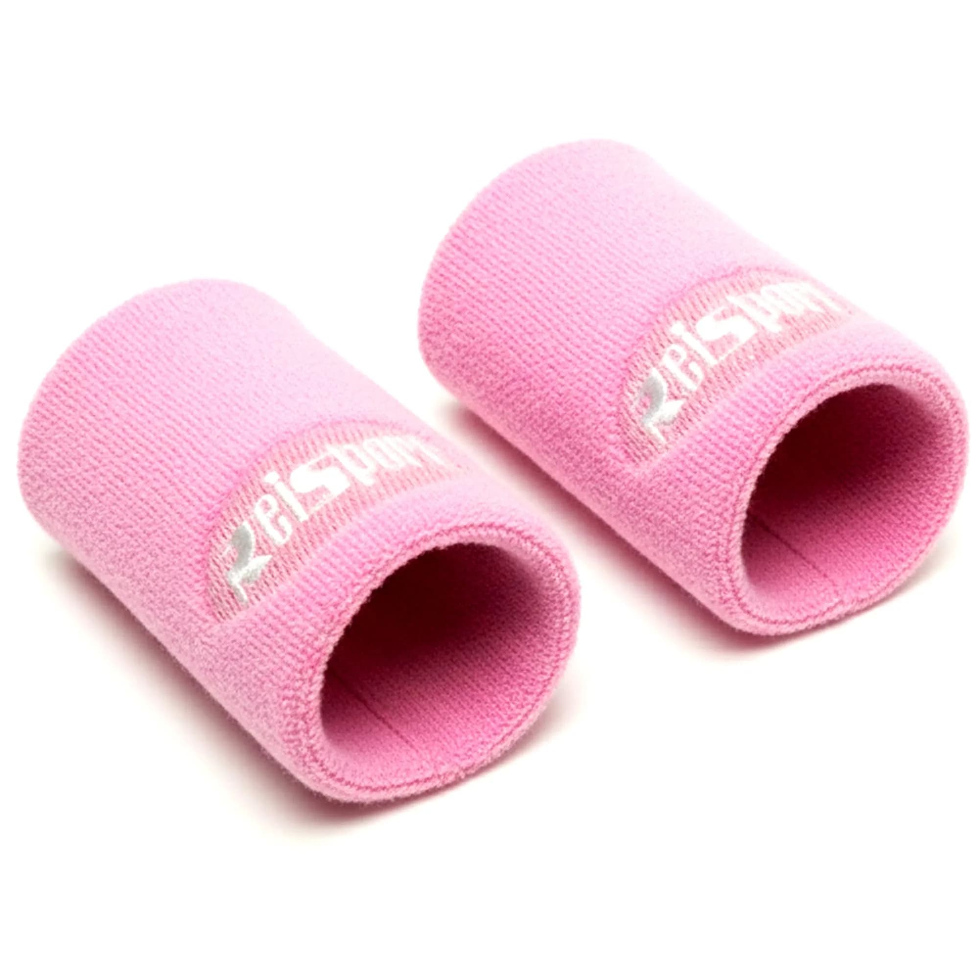 Reisport Gymnastics Wristband White Unisex 5 inch (11.4 cm) Sweat-Wicking | Trusted by Gymnasts Worldwide — Pink