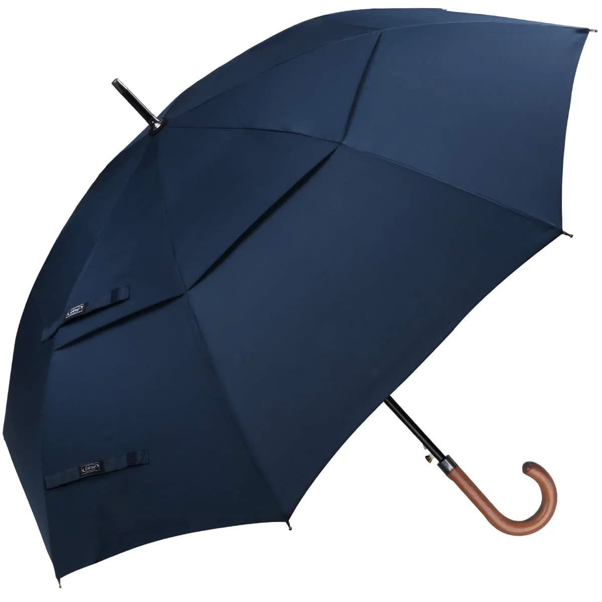 G4Free 52 Inch Golf Umbrella Windproof Large Stick Umbrella with Wooden Handle