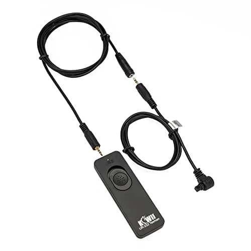 KIWIFOTOS RS-80N3 Remote Control Shutter Release for Canon EOS R1 R3 R5 5D 6D 7D 1D X Mark III II 1Ds Mark III 10D 20D 30D 40D 50D 1V 3 D30 D60 D2000 Cameras | Wired Connectivity, No Battery Required thumbnail 1