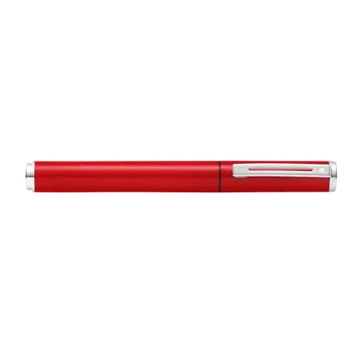 Sheaffer Pop Glossy Red Gel Rollerball Pen with Chrome Trim | Smooth Ink Flow thumbnail 5