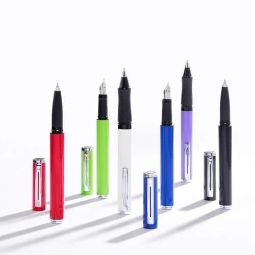 Sheaffer Pop Glossy Red Gel Rollerball Pen with Chrome Trim | Smooth Ink Flow thumbnail 2