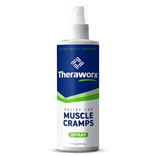 Theraworx Relief Muscle Cramp Spray 210ml (7.1 Fl Oz) | Clinically Trusted for Fast-Acting Relief thumbnail 1