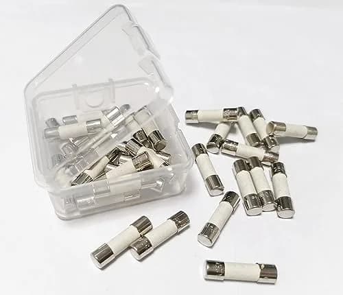 Vigor_Source T3.15A 250V Ceramic Fuse Cartridge 5x20mm | 20 Pack, Time Delay, 3.15A, 250V thumbnail 2