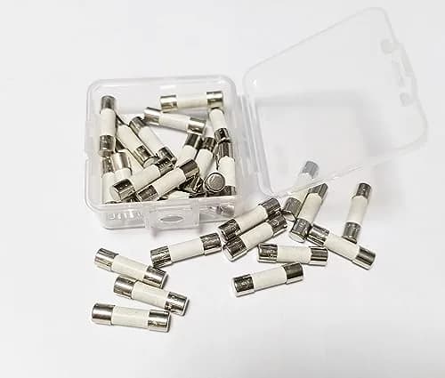 Vigor_Source T3.15A 250V Ceramic Fuse Cartridge 5x20mm | 20 Pack, Time Delay, 3.15A, 250V thumbnail 3