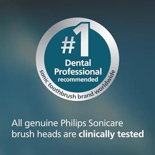 Philips Sonicare C3 Two-in-One Replacement Toothbrush Heads Black 2 Count | Deep Clean & Stain Removal thumbnail 7