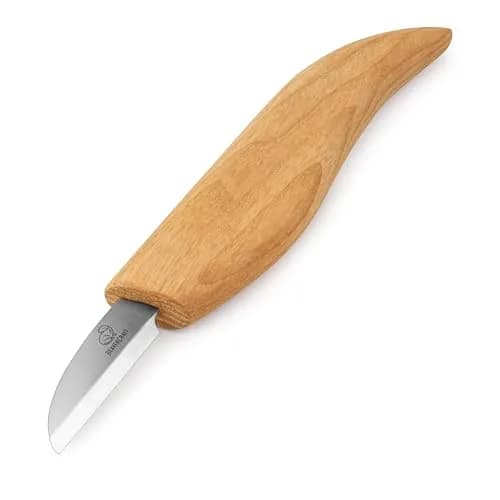 BeaverCraft Whittling Knife C2 6.5" (16.5cm) | Carbon Steel Detail Carving Tool for Beginners thumbnail 1