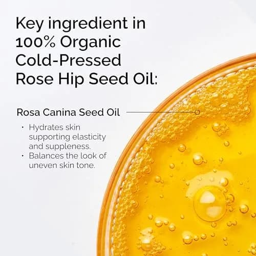 The Ordinary 100% Organic Cold-Pressed Rose Hip Seed Oil 30ml (1 Fl Oz) | Addresses Signs of Aging by Improving Uneven Skin Tone thumbnail 2