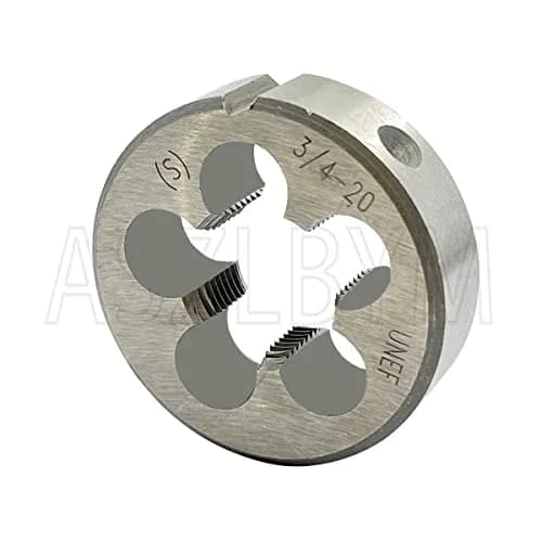 ASZLBYM 3/4-20 HSS Tap And Die Set | UNEF Machine Thread, Round Die, Right Hand, 3/4"-20 Thread (0.811 Fl Oz) thumbnail 6