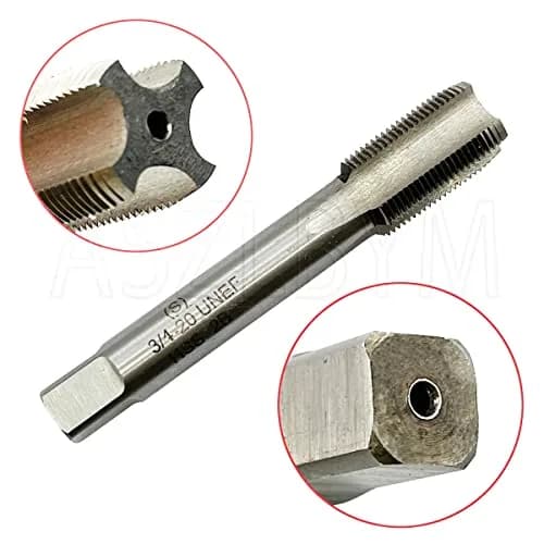 ASZLBYM 3/4-20 HSS Tap And Die Set | UNEF Machine Thread, Round Die, Right Hand, 3/4"-20 Thread (0.811 Fl Oz) thumbnail 5