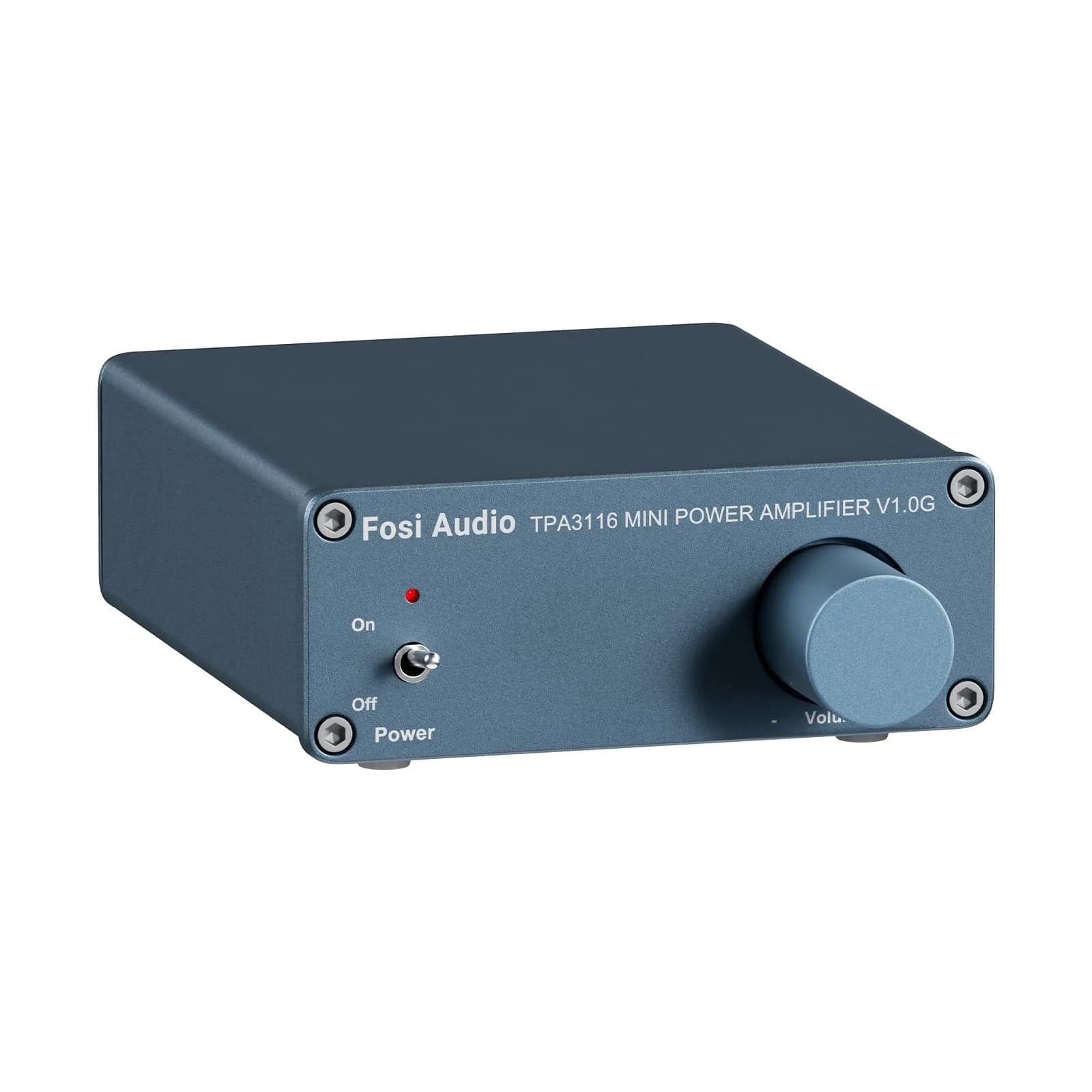 Fosi Audio V1.0G 2 Channel Class D Mini Stereo Amplifier 50W x 2 | Efficient Home & Professional Audio