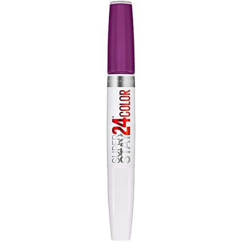 Maybelline Superstay 24 Liquid Lipstick All Day Plum | Long-Lasting, Microflex Technology thumbnail 2