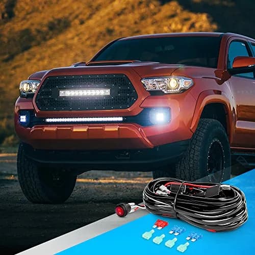 Nilight NI-WA 06 LED Light Bar Wiring Harness Kit with 2 Leads, 12V On/Off Switch, Relay & Fuse | 3.05 m (10 ft) Cable thumbnail 9