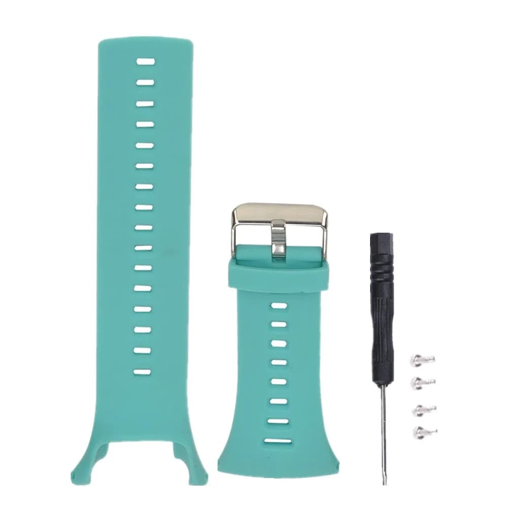 Muovrto Silicone Watch Band for Suunto Ambit 1/2/3 Series - 23mm Width, Adjustable Length — Colour 2