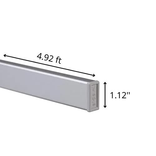 Stas Picture Hanging Systems Cliprail Pro Set - Heavy Duty Aluminum Rail 9.84 ft | Elegant Gallery Kit for Home & Museum thumbnail 6