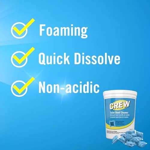 CREW Diversey Toilet Bowl Cleaner Easy Paks 180 Count | Enzyme & Detergent Formula with Floral Scent thumbnail 3