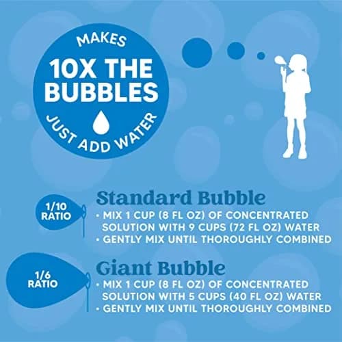 JOYIN Concentrated Bubble Solution 946ml (32 Fl Oz) | Non-Toxic, BPA-Free, ASTM-Tested for Kids thumbnail 6
