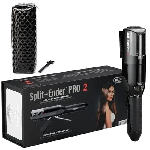 Split-Ender Pro 2 - Cordless Hair Trimmer for Damaged & Dry Hair | Safe Split End Removal (70-120c) thumbnail 3