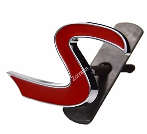 Zorratin Vehicle Emblem for MINI Cooper R56 F56 | Weatherproof Metal Red Grille Badge (125*25mm) thumbnail 1