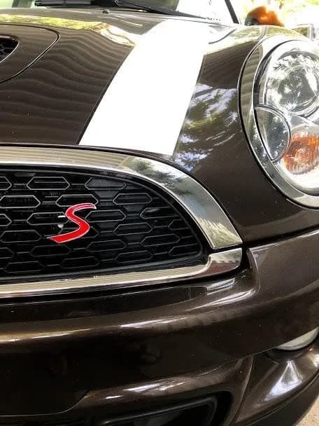 Zorratin Vehicle Emblem for MINI Cooper R56 F56 | Weatherproof Metal Red Grille Badge (125*25mm) thumbnail 5