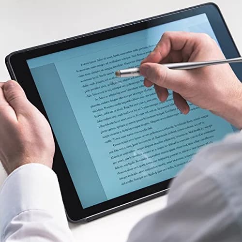 ELZO Capacitive Stylus Pens Premium Metal Slim Combo 4 Pcs Tips for All Touch Screens iPad & Android Tablets DELL/Samsung/HP/Asus/Surface/Samsung/iPhone/LG thumbnail 5