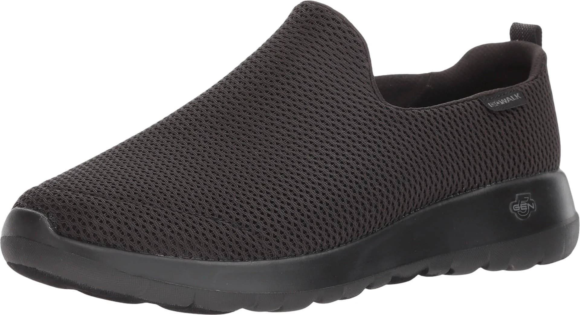 Skechers Men’s Go Walk Max-Athletic Air Mesh Slip On Shoe, Black, 12.5 X-Wide | Breathable Comfort for Indian Walkers - main product image