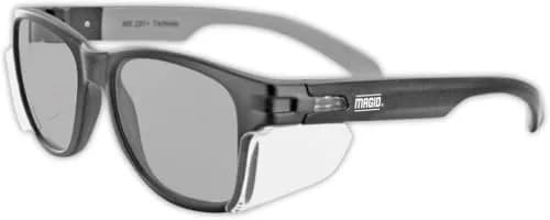 MAGID Y50 Safety Glasses with Side Shields, Gray Lens, 1 Pair | ANSI Z87.1+ Certified Impact Protection thumbnail 1