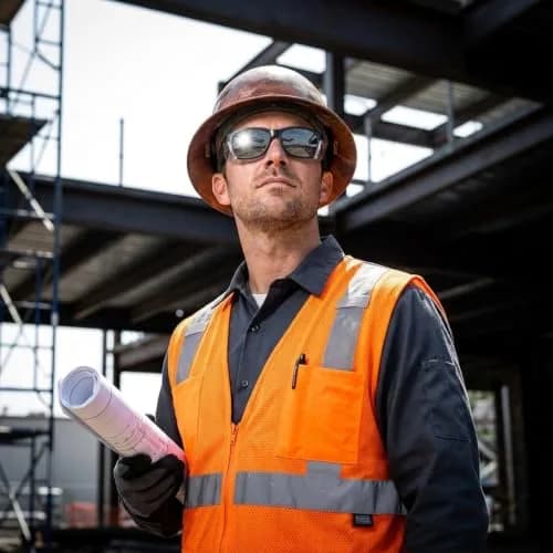 MAGID Y50 Safety Glasses with Side Shields, Gray Lens, 1 Pair | ANSI Z87.1+ Certified Impact Protection thumbnail 5
