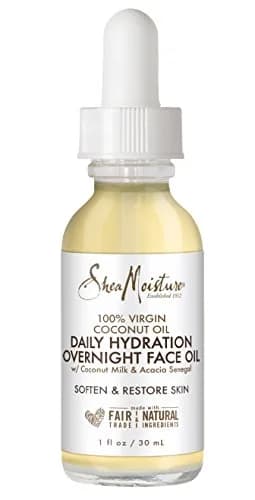 SheaMoisture 100% Virgin Coconut Oil Overnight Face Oil 30ml (1 Fl Oz) | Hydrates & Renews Skin thumbnail 1