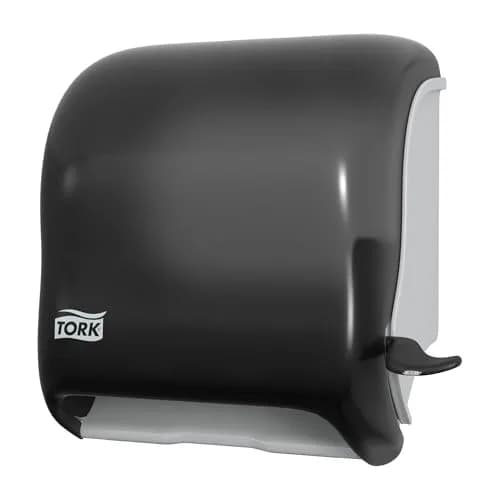 Tork Paper Hand Towel Dispenser Smoke H21 | High-Capacity, Durable Plastic (12.49 x 12.82 x 8.6 inches) thumbnail 2