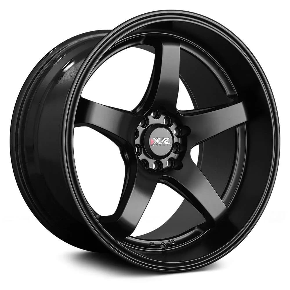XXR 555 Flat Black Wheel with Painted 18x8.5 inches | 5x100 mm, 35 mm Offset - main product image