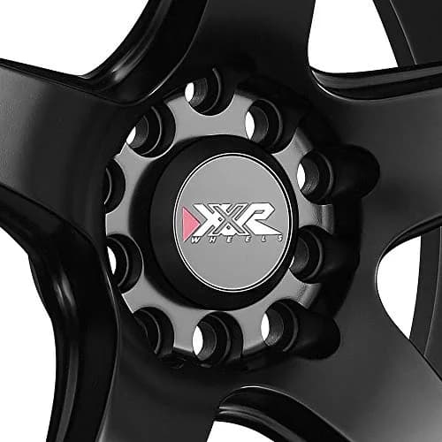 XXR 555 Flat Black Wheel with Painted 18x8.5 inches | 5x100 mm, 35 mm Offset thumbnail 4