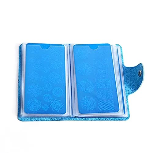 Biutee 19pcs Nail Art Stamping Plates Set with Stamper & Scraper | 15 Plates for Leaves, Flowers, Animals thumbnail 7