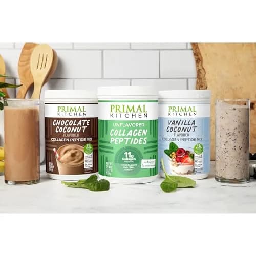 Primal Kitchen Chocolate Coconut Collagen Fuel Drink Mix 15oz (425g) | 11g Collagen Peptides Per Serving thumbnail 5