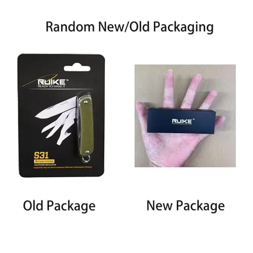 Ruike Small Pocket Knife Multitool 6 in 1 | High-Performance 12C27 Steel, G10 Handle, Compact & Versatile thumbnail 8