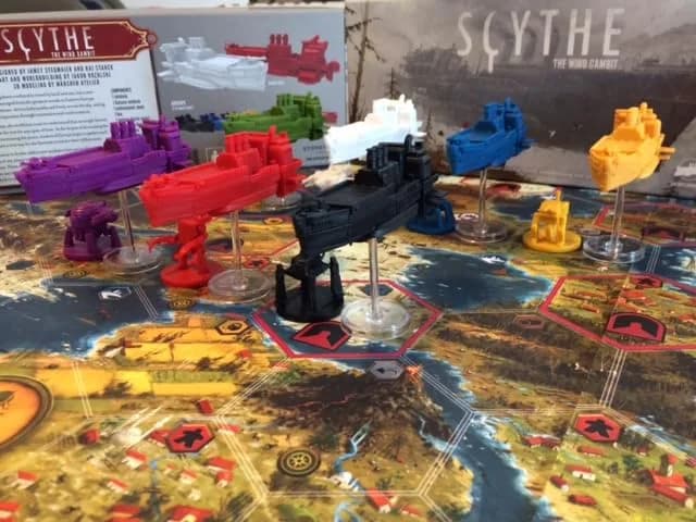 Stonemaier Games Scythe: The Wind Gambit Expansion 130 Min | Strategy Game for 1-5 Players thumbnail 4