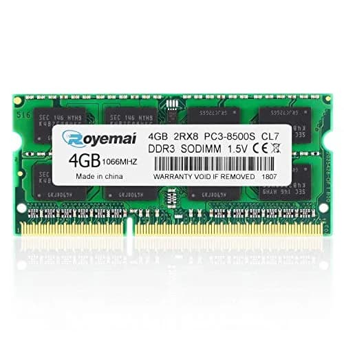 D DUOMEIQI DDR3 1066MHz 8GB (2x4GB) Sodimm RAM | Compatible with MacBook, iMac, Mac mini thumbnail 2