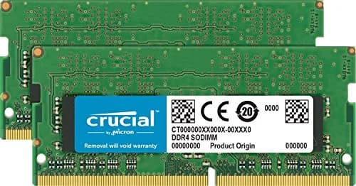 Crucial 32GB Kit (16GBx2) DDR4 2400 MT/s | 260-pin SODIMM for Mac thumbnail 1