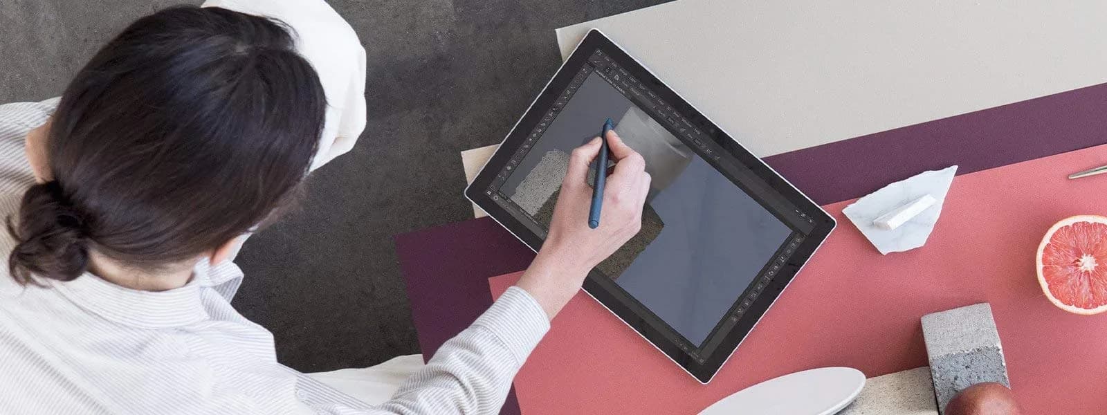 Microsoft Surface Pen Platinum Model 1776 with Eraser | 4096 Pressure Points, Low Latency, Tilt Support thumbnail 6