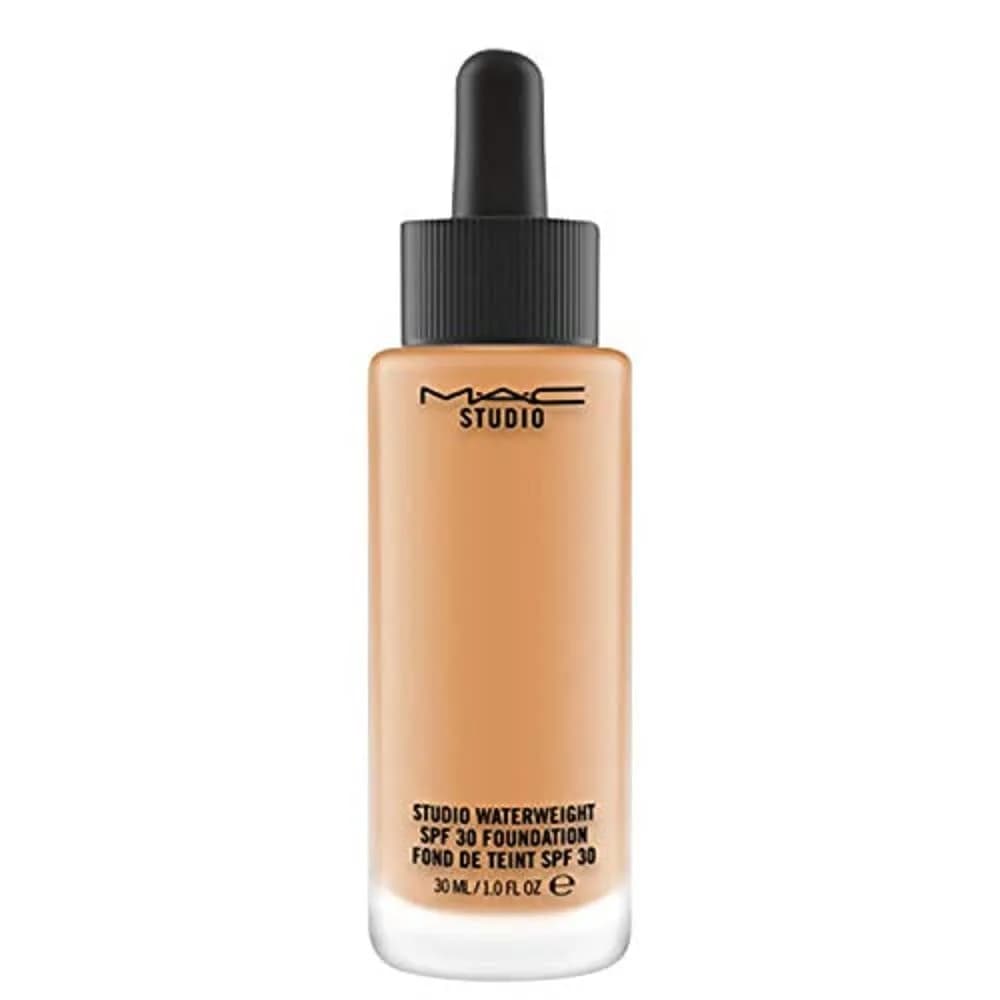 MAC Studio Waterweight SPF 30 Foundation Drops NC45 30ml (1.01 Fl Oz) | Dermatologist Tested - main product image