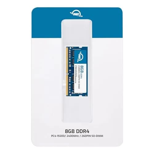 OWC 8GB DDR4 PC4-19200 2400MHz SO-DIMM RAM for iMac & Laptops | 8GB (1x8GB) Module thumbnail 2
