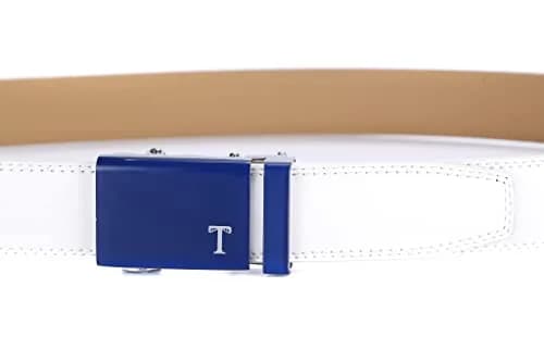 Tonywell Leather Ratchet Belt 32"-45" | Adjustable, Genuine Leather, Automatic Buckle thumbnail 4