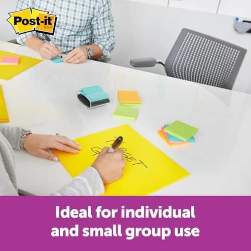 Post-it Super Sticky Big Notes 11 x 11 in. (28 x 28 cm) Yellow | Vision Board & Brainstorming Tool thumbnail 5